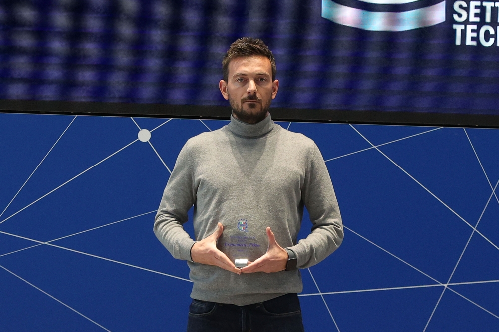 Azzurri, Cronometro d'oro al preparatore Sinatti