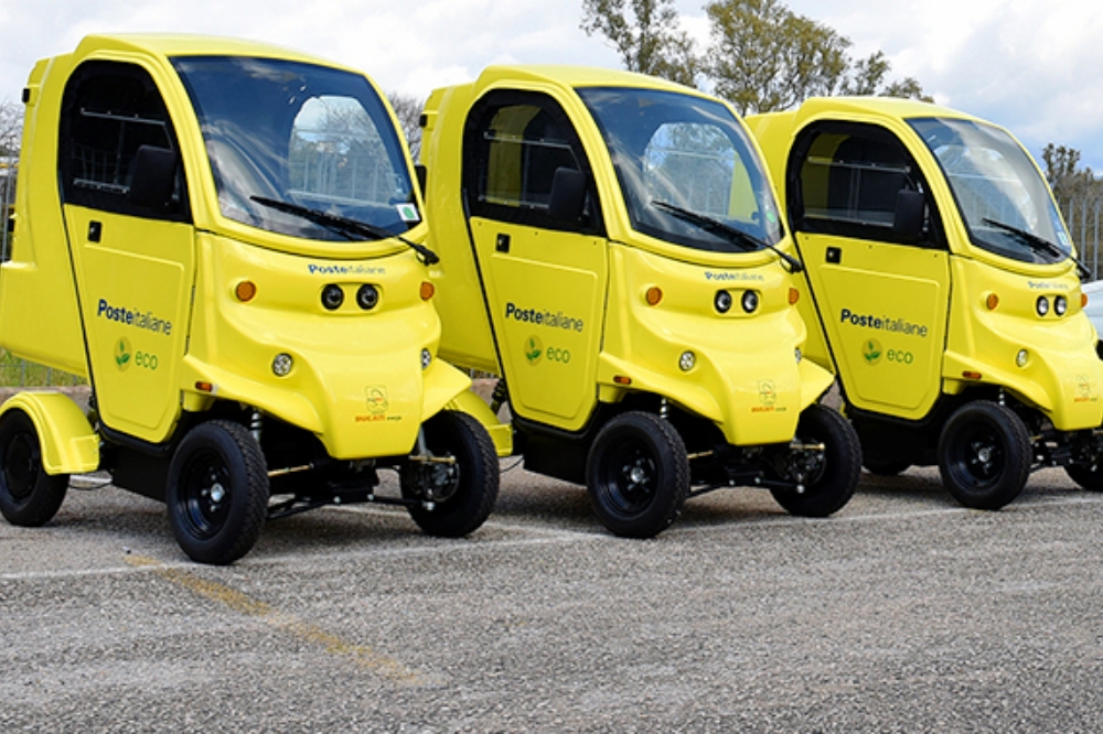 Poste Italiane, a Firenze nuovi veicoli a basse emissioni