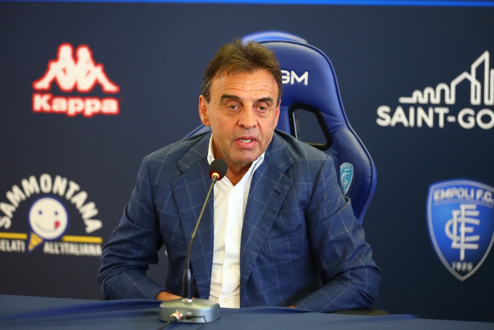 Calcio, il presidente dell’Empoli Corsi: “Evitare l'effetto placebo”