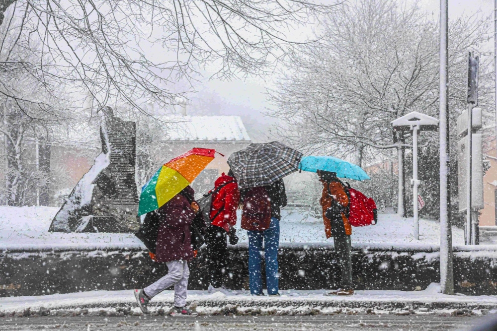 In arrivo aria gelida, oggi e nel weekend freddo e pioggia