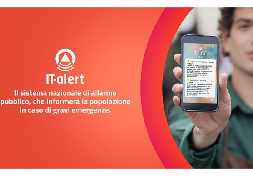 Test di It-Alert simulerà nube tossica 23 gennaio a Prato