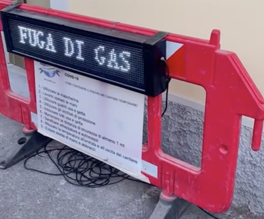 Fuga di gas in via Rifredi