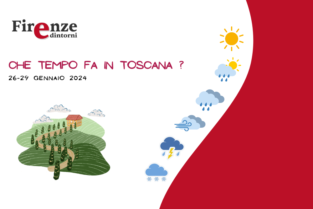 Toscana; previsioni meteorologiche