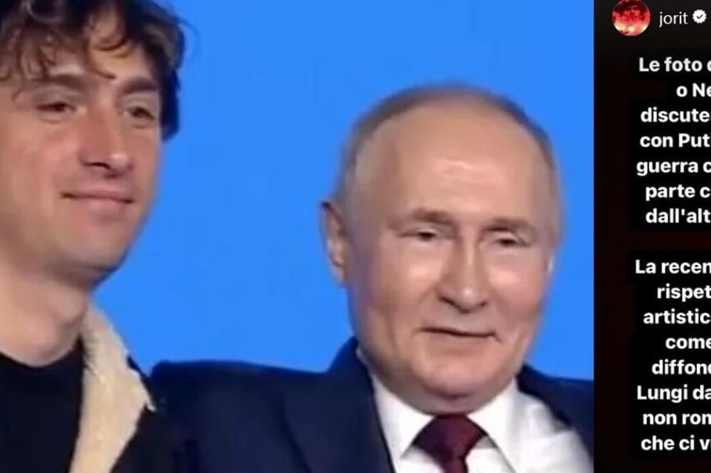 Jorit e la foto con il presidente russo: «Lungi da me elogiare Putin, ma bisogna rompere la bolla di propaganda»