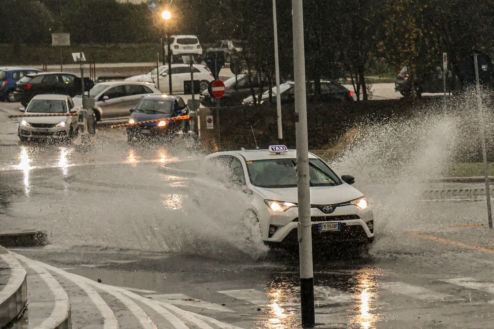 Codice giallo oggi a Firenze per la pioggia