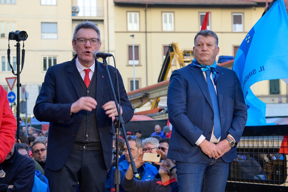 Landini e Bombardieri: “Basta morti sul lavoro, verso sciopero”
