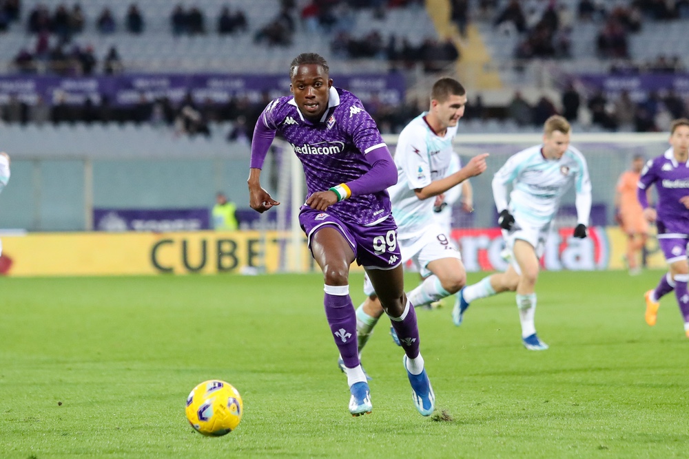 Fiorentina, torna Kouame: convocato per Atalanta
