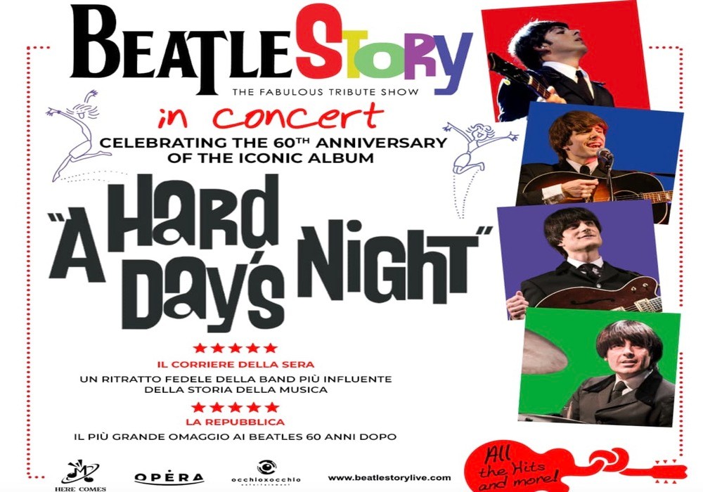 Al Teatro Puccini di Firenze arriva lo spettacolo “Beatlestory”