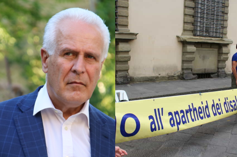 Disabili protestano davanti alla sede della Regione e Giani fissa un incontro 