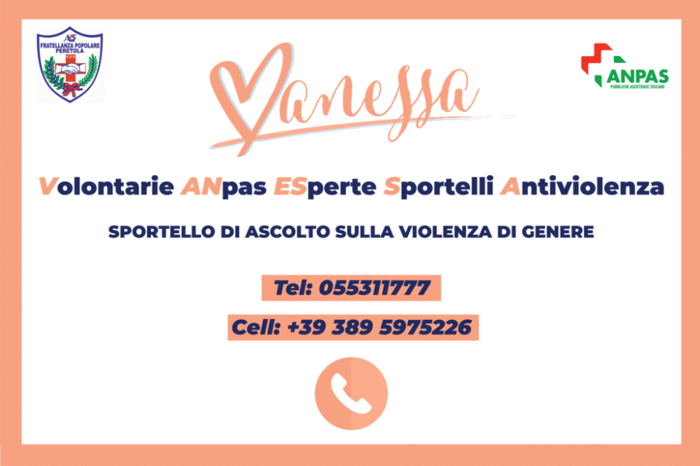 Nasce sportello “Vanessa Per le donne” che hanno subito violenza