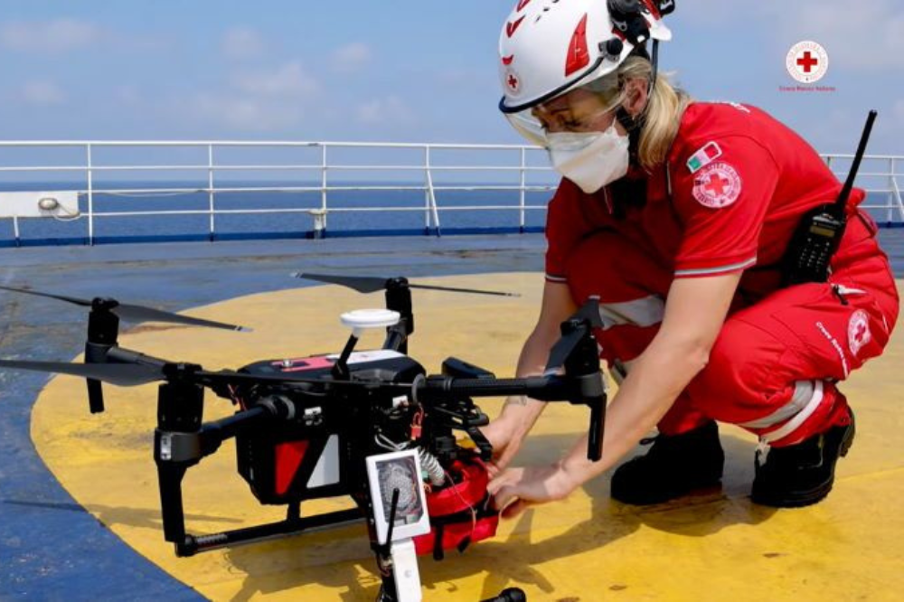 Croce Rossa, arrivano i droni. Pronta una squadra di piloti