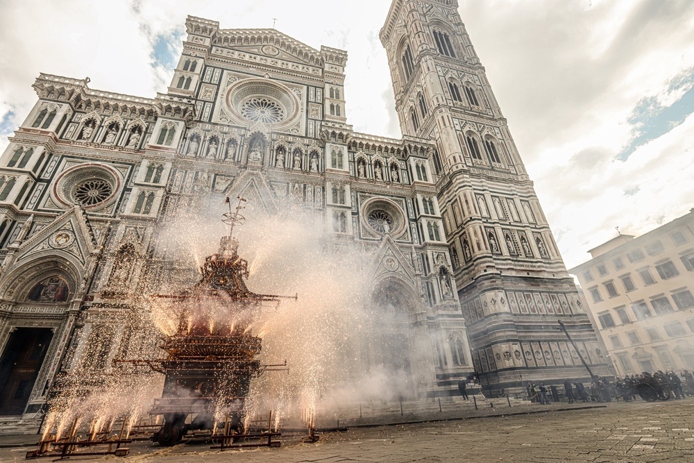 Pasqua: domenica a Firenze Scoppio del Carro 