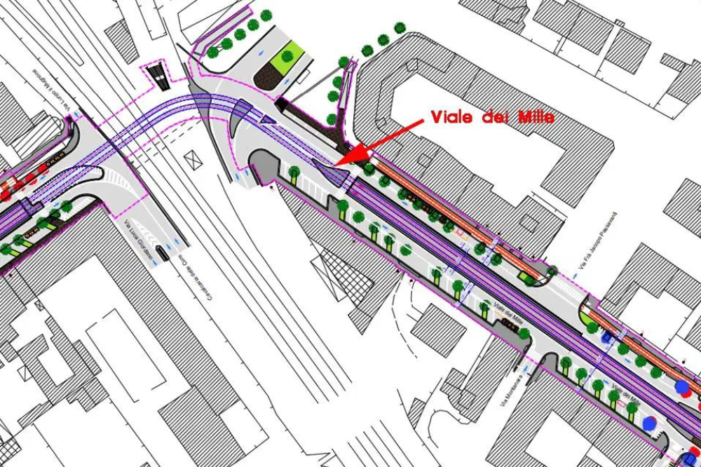 Fdi: “Tramvia in viale Mille immaginata da Pd non serve alla città”