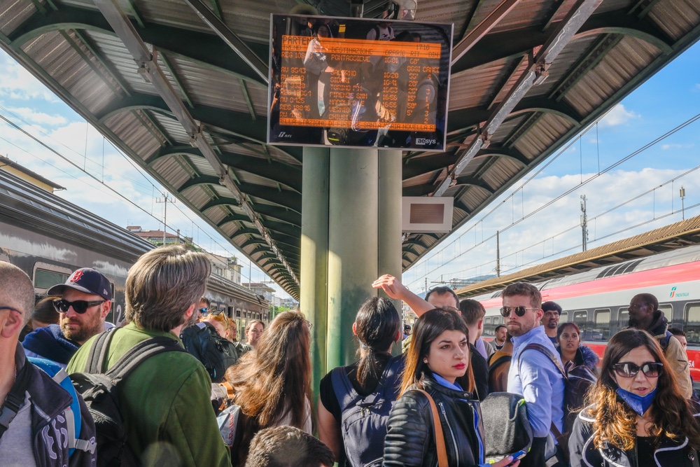 Guasto alla linea elettrica, rallentamenti sulla AV Firenze-Roma