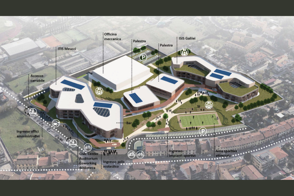 Scuola: progetto da 71 milioni per polo Meucci Galilei a Firenze