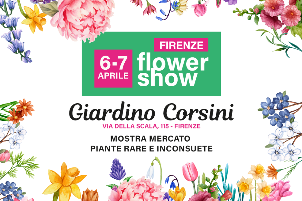 Firenze Flower Show, oggi la presentazione