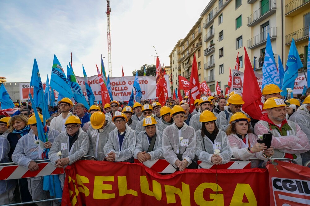 A Firenze corteo con sindacati di base contro le morti su lavoro