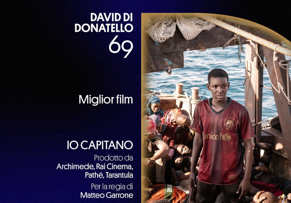David Donatello, 'Il Capitano' premiato come miglior film: presente Massimo Ceccherini