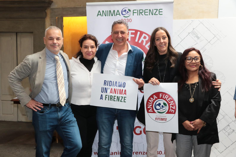 Presentata la Lista di Anima Firenze 2030 per le prossime Elezioni Amministrative 