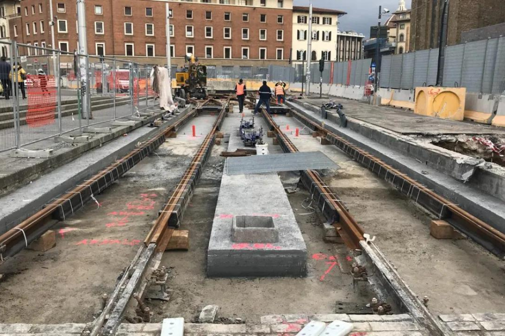 Tramvia, cambia assetto cantiere piazza Libertà