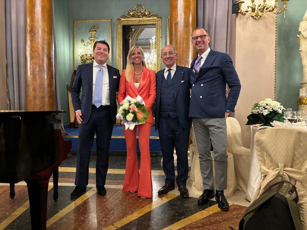Alessia Galdo a Palazzo Borghese per la nascita dell'Associazione The Italian Mind: A One Off