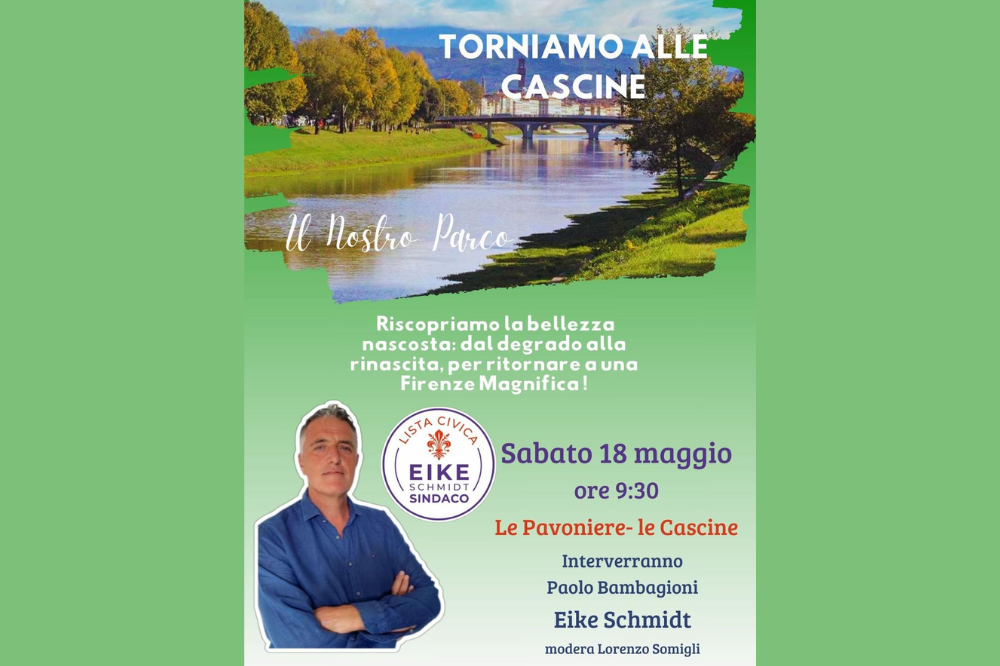 Cascine, Bambagioni (Lista Schmidt): “Presenteremo proposta concreta e finanziabile per rinascita parco”