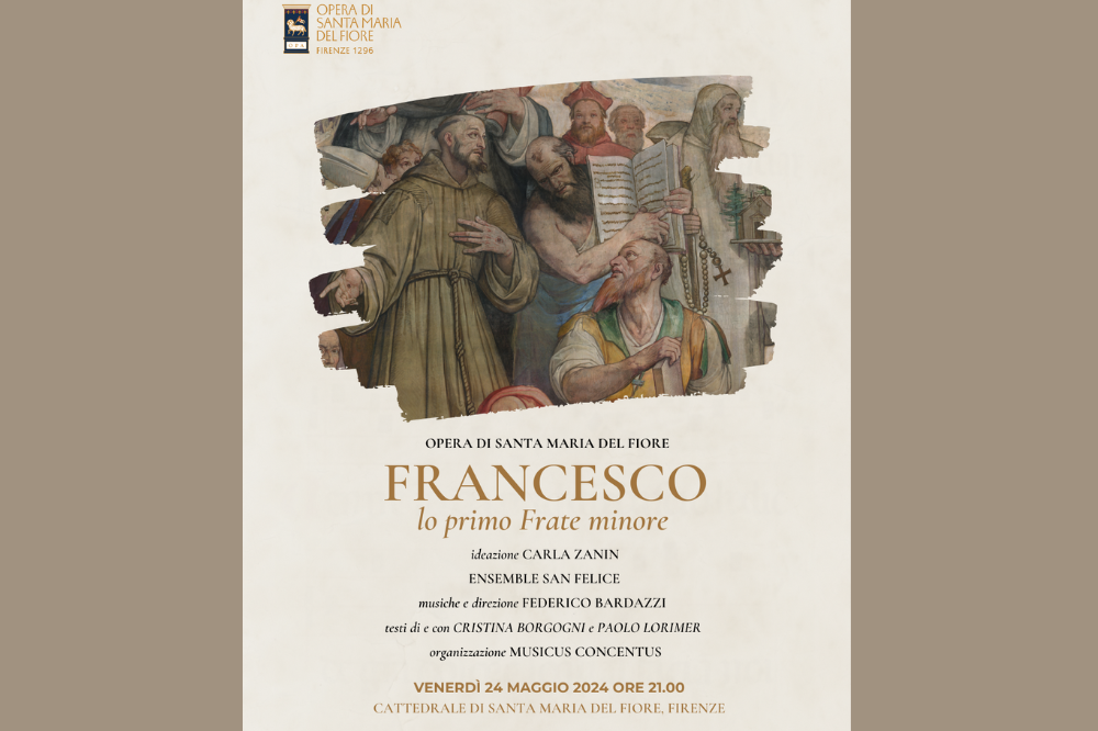 “Francesco.Io primo frate minore”, concerto in cattedrale di Firenze