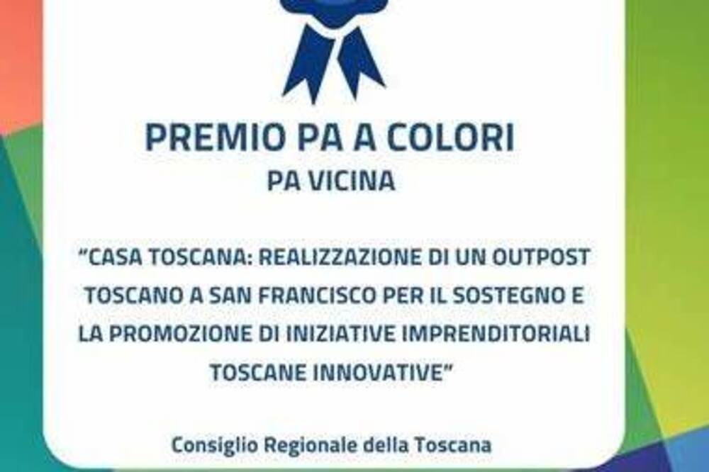 'Casa Toscana' tra i finalisti di PA a colori 2024