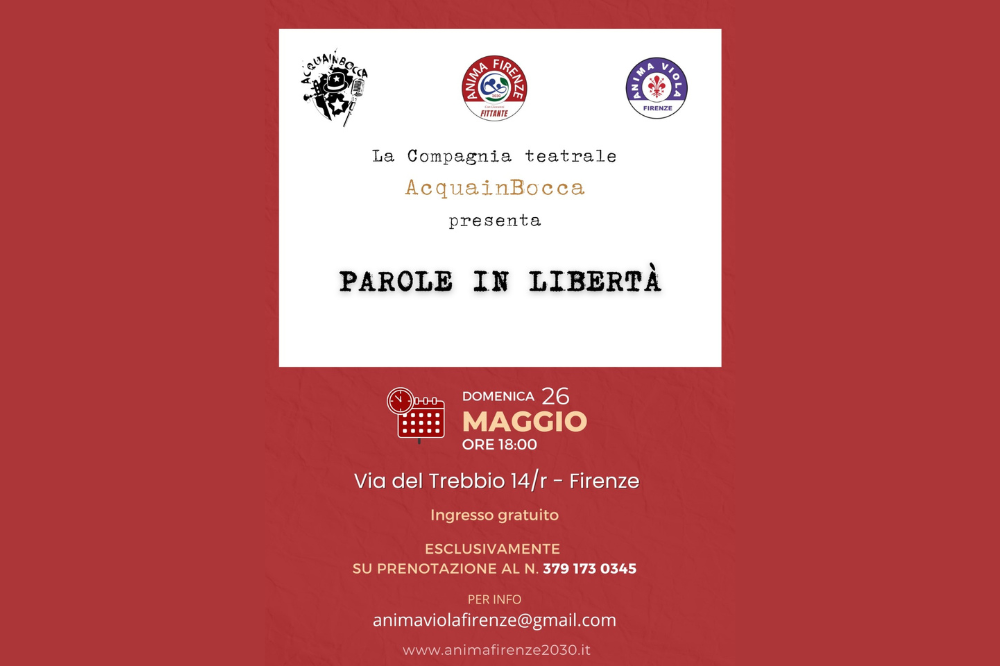 PAROLE IN LIBERTA' - Compagnia teatrale AcquainBocca