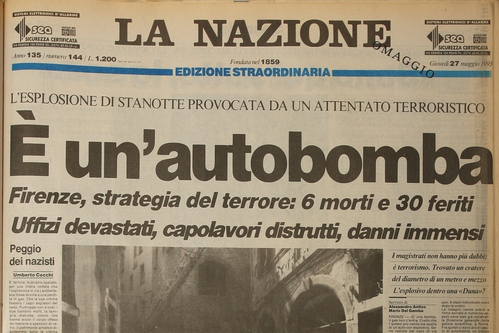 Strage Georgofili, familiari vittime: “Verità sempre più lontana”