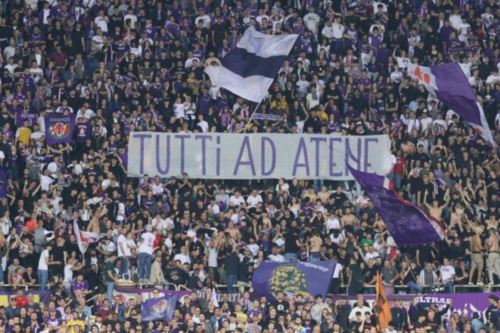 Fiorentina ad Atene, scatta l'operazione Conference