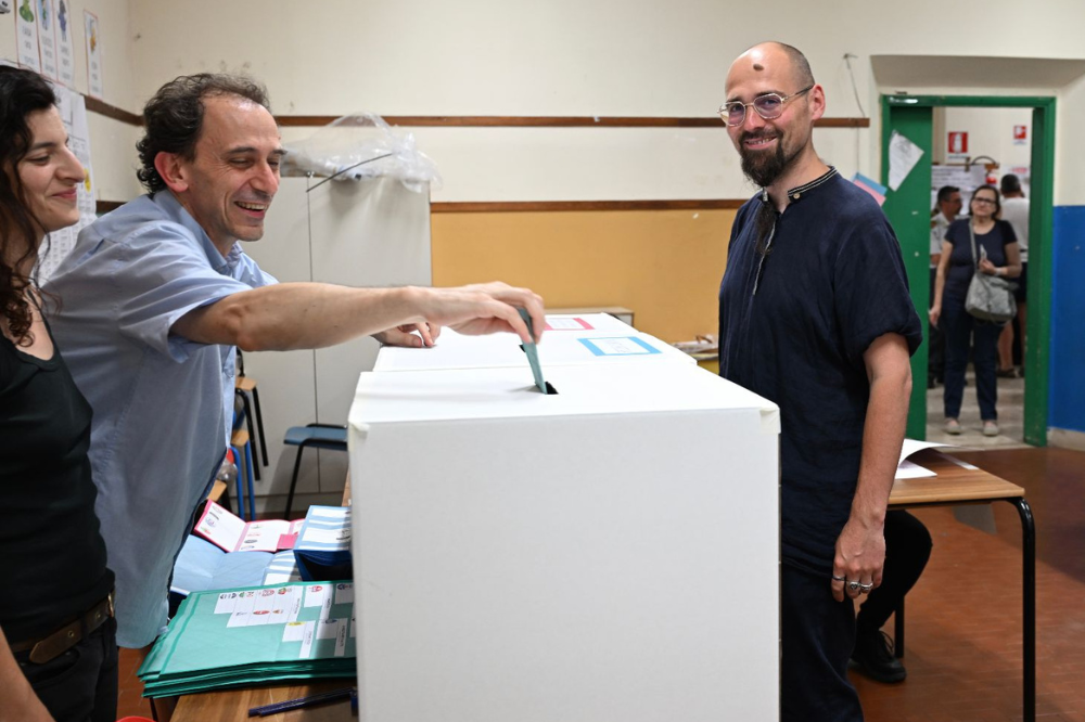 Anche Dmitrij Palagi ha votato