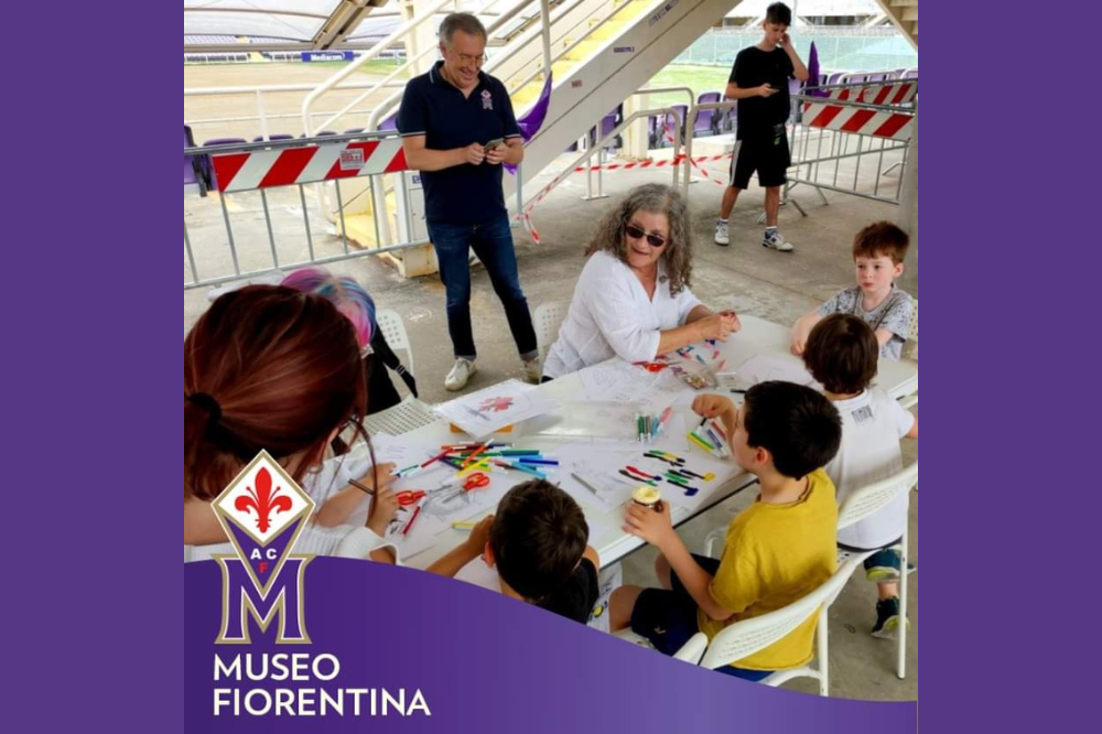 Festa della Curva Fiesole, il Laboratorio dedicato ai bambini per conoscere la Storia Viola