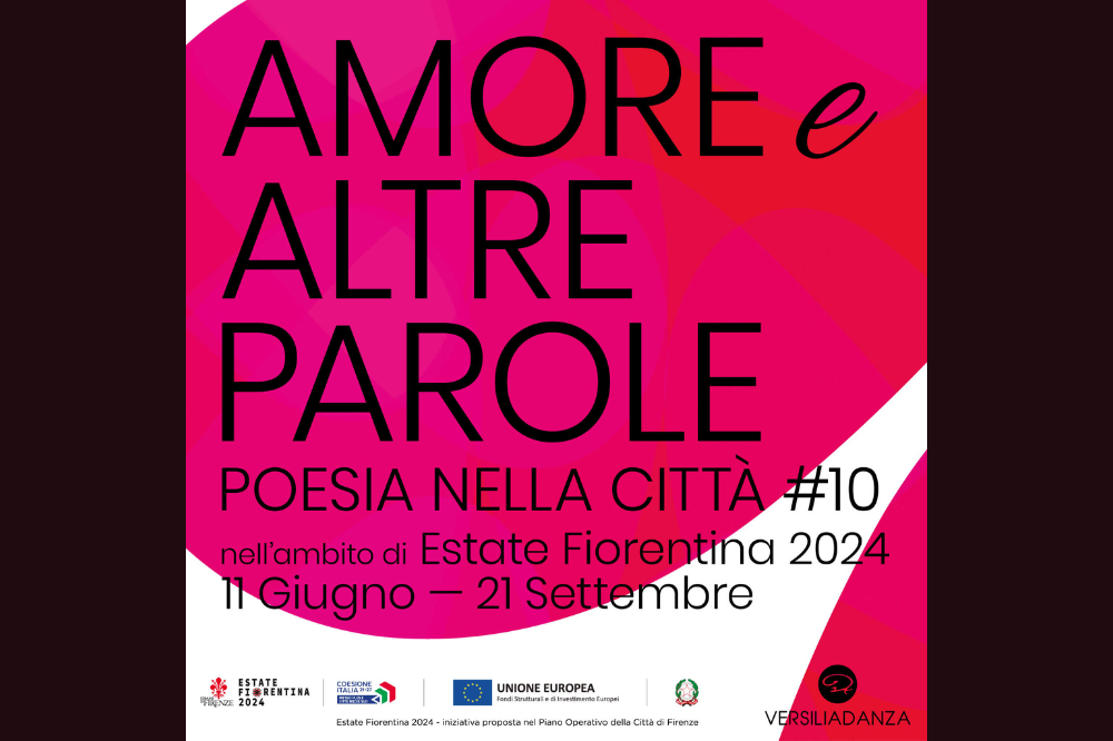 A Firenze fino al 21 settembre “Poesia nella Città”