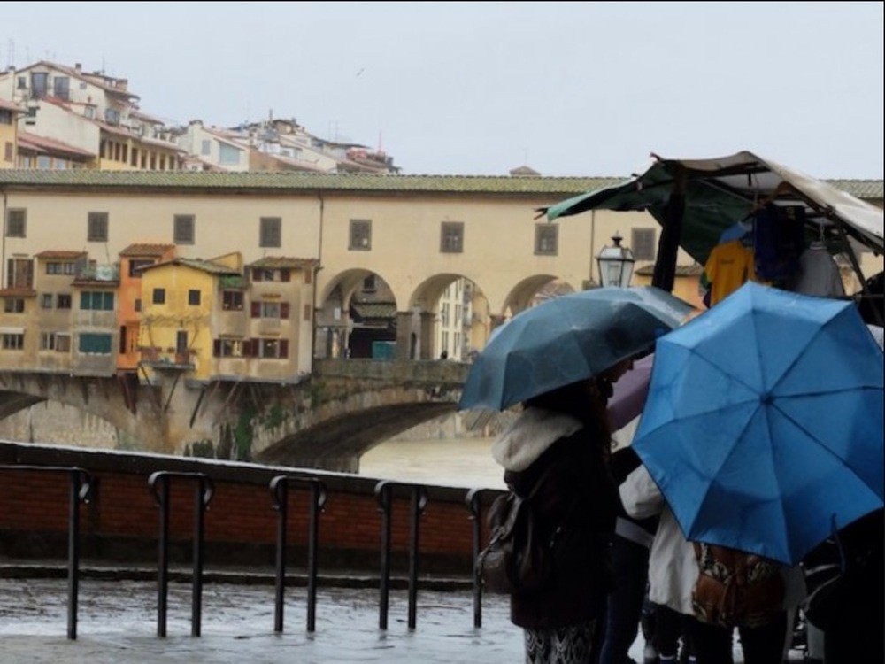 Maltempo, allerta gialla oggi a Firenze per rischio temporali forti
