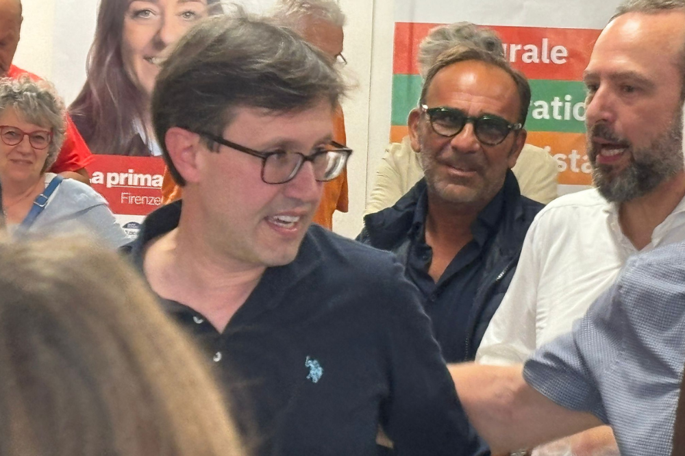 Dario Nardella è arrivato nel quartier generale di Sara Funaro
