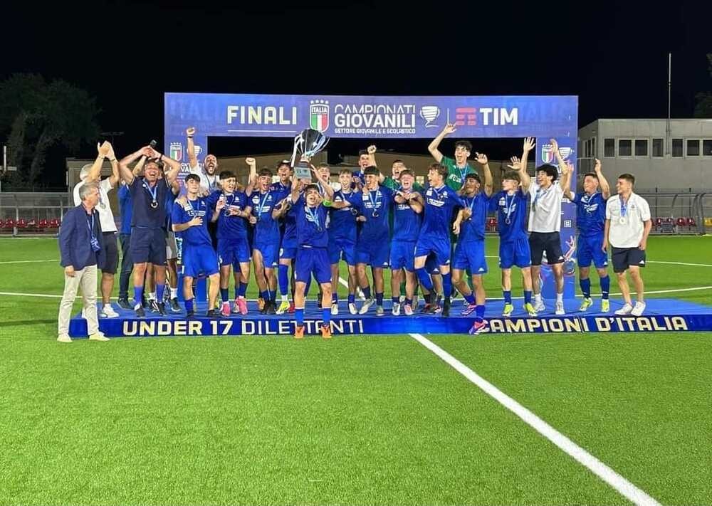 Allievi Under 17 Affrico Campione d'Italia, battuto il Levante Azzurro per 4-1
