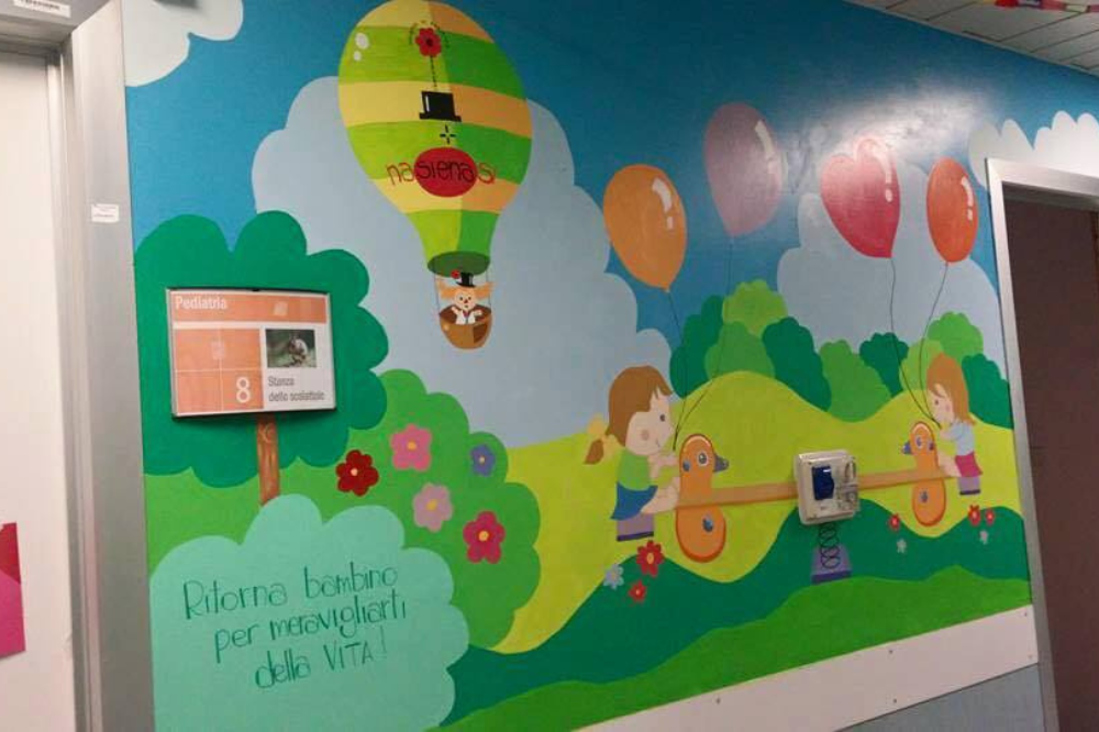 Lavori di riqualificazione al reparto di pediatria del Santa Maria Annunziata