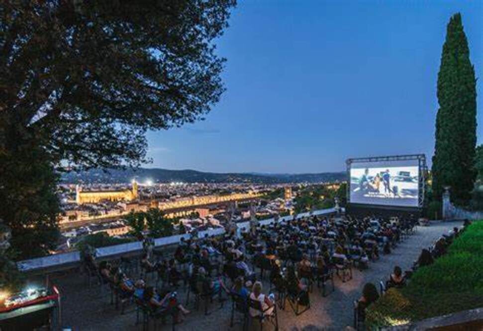 Cinema con vista, torna l'arena al giardino Bardini di Firenze