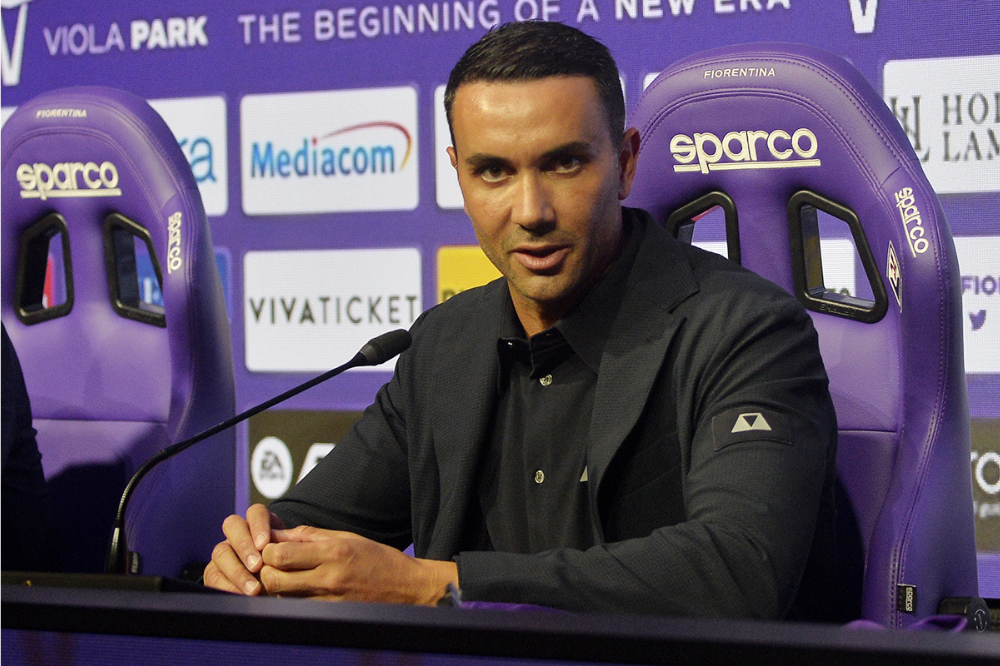 Primo allenamento per la Fiorentina di Palladino