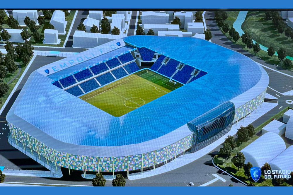L'Empoli annuncia il restyling dello stadio Castellani