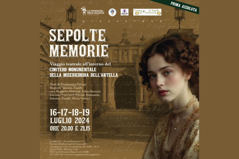 Viaggio teatrale “Sepolte Memorie” al cimitero dell'Antella