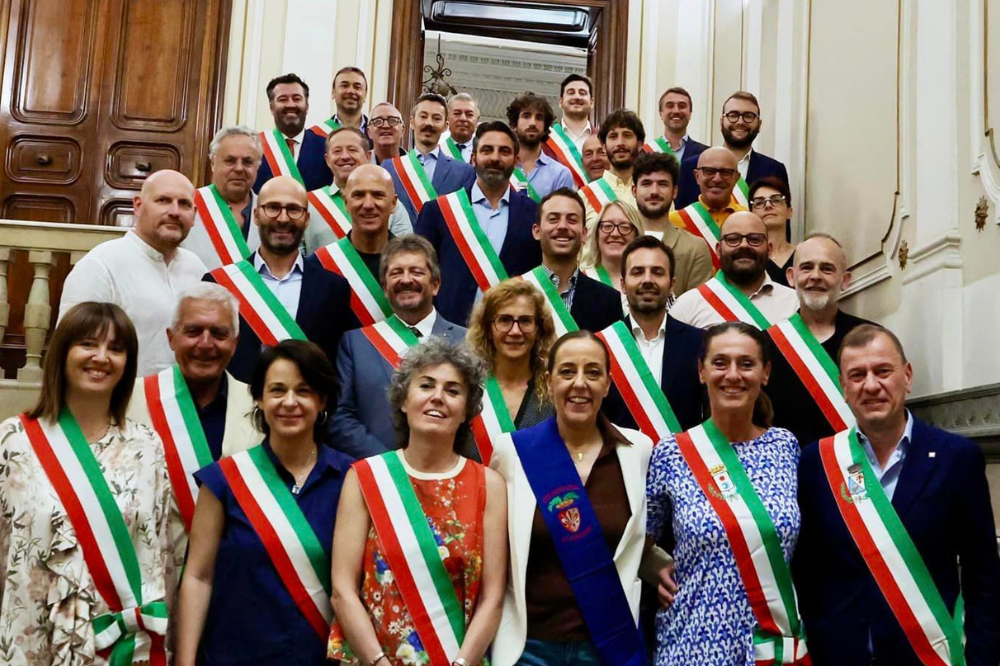 Il nuovo sindaco di Bagno a Ripoli Pignotti all'incontro ufficiale con Sara Funaro