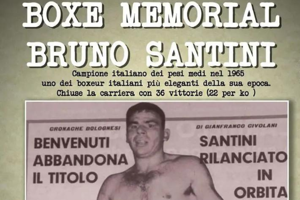 Pugilato, una serata in ricordo di Bruno Santini 