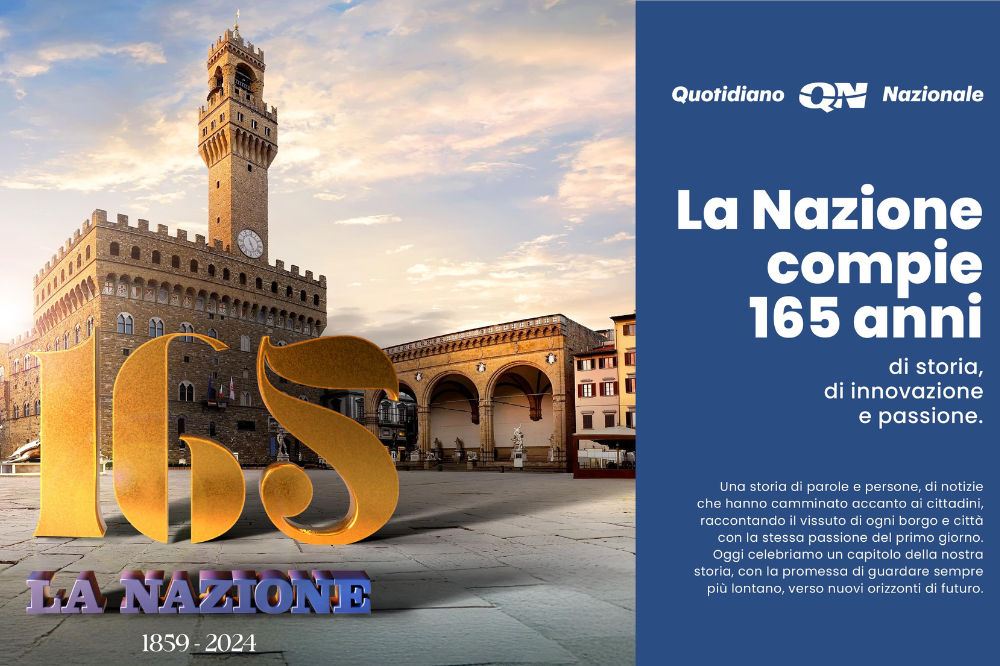 “La Nazione” in festa, Firenze celebra il 165° anniversario