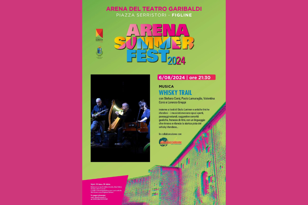 Musica irlandese: a Figline Valdarno arrivano i Whisky Trail