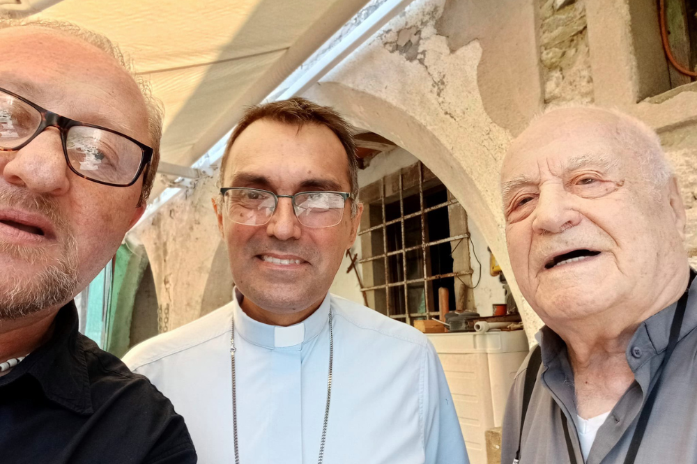 Don Gherardo Gambelli in visita “speciale“ a Firenzuola