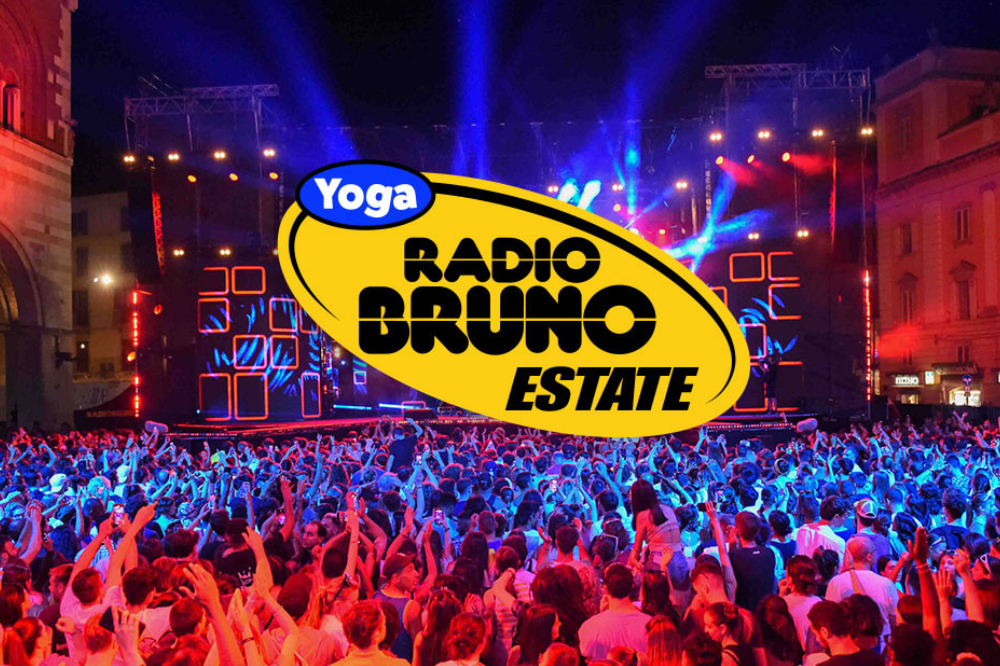 “YOGA Radio Bruno Estate”- Giovedì 29 agosto a Prato in piazza del Duomo