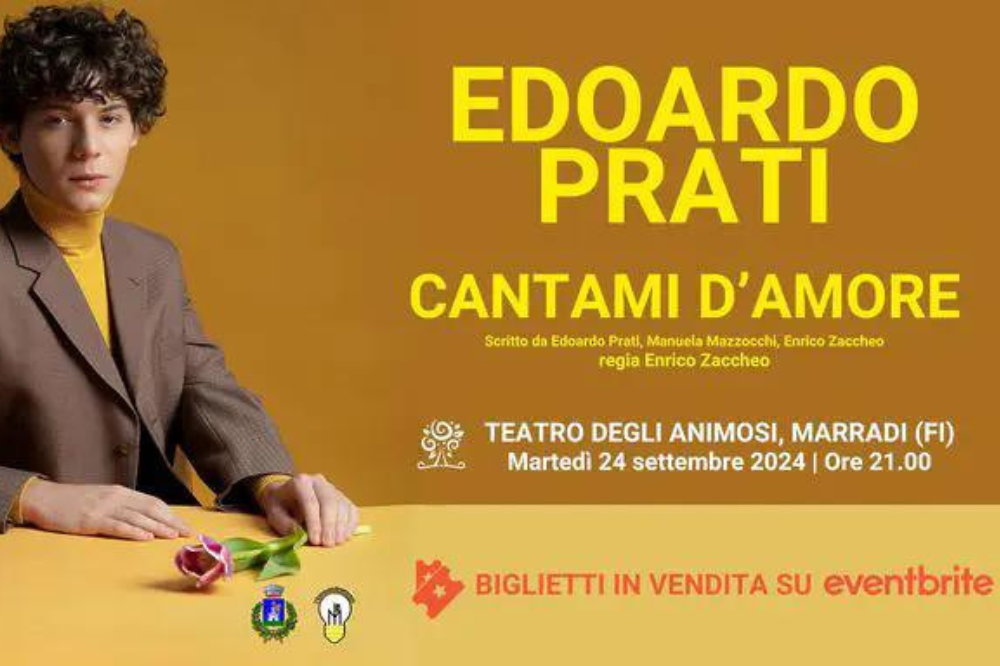 Marradi, la prima di “Cantami d'Amore“ di Edoardo Prati