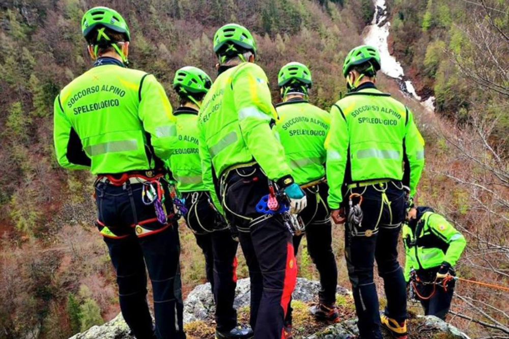 Intervento di soccorso sulla Via degli Dei 